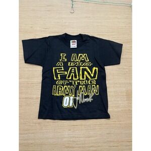 U.S. Army Racing Nascar Shirt Youth 2/4 Black‎ Go Joe Military Fan Graphic Tee